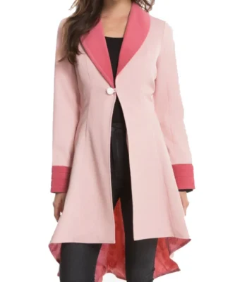 Harry Potter Fantastic Beasts Queenie Goldstein Long Pink Coat