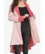 Harry Potter Fantastic Beasts Queenie Goldstein Long Pink Coat
