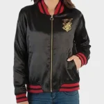 Harry Potter Juniors Black Bomber Jacket