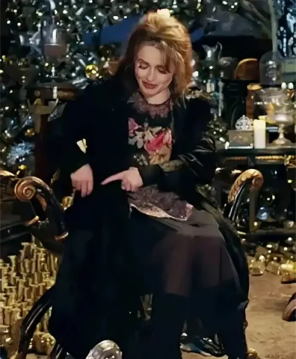 Harry Potter Return to Hogwarts Helena Bonham Carter Long Coat