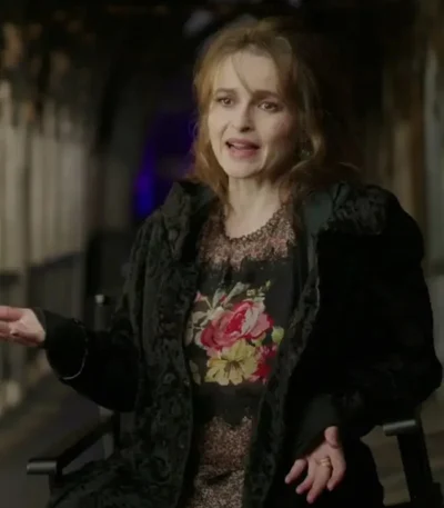 Harry Potter Return to Hogwarts Helena Bonham Carter Long Coat