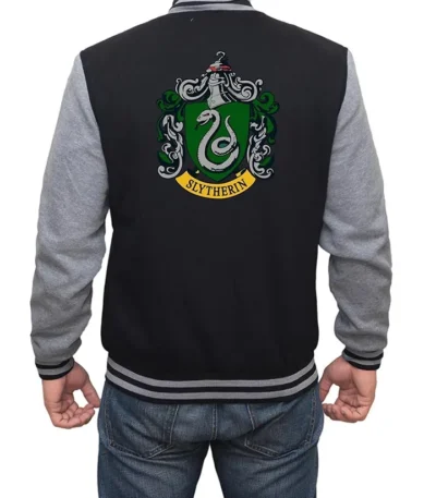 Harry Potter Slytherin Varsity Bomber Jacket