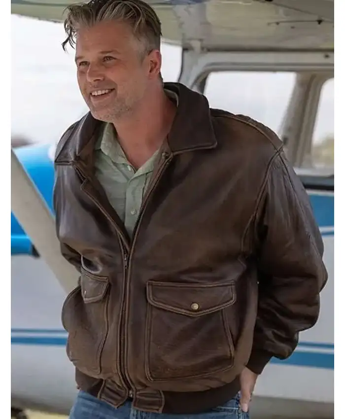 Heartland Kerry James Brown Leather Jacket Heartland Kerry James Brown Leather Jacket