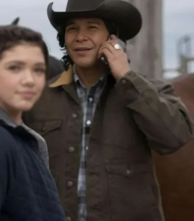 Heartland Nathaniel Arcand Grey Jacket