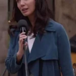 Heartland S014 Lou Fleming Blue Wool Coat