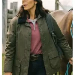 Heartland S19 Lou Fleming Green Cotton Jacket