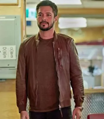 Hearts In The Game Marco Grazzini Brown Bomber Jacket