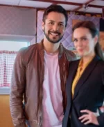 Hearts In The Game Marco Grazzini Brown Bomber Jacket