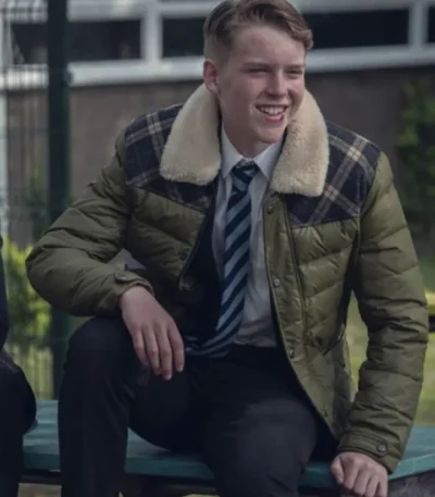 Heartstopper 2023 Harry Greene Puffer Jacket