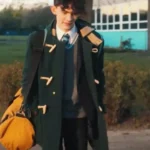 Heartstopper Charlie Spring Green Duffle Coat
