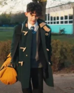 Heartstopper Charlie Spring Green Duffle Coat
