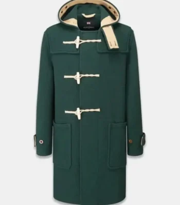 Heartstopper Charlie Spring Green Duffle Coat