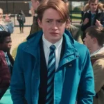 Heartstopper Nick Nelson Blue Hooded Jacket