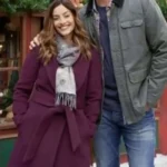 Mystery on Mistletoe Lane 2023 Erica Cerra Wool Coat
