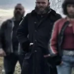 Helsinki Money Heist Black Long Pea Coat