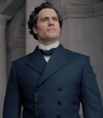 Henry Cavill Enola Holmes Sherlock Holmes Blue Coat