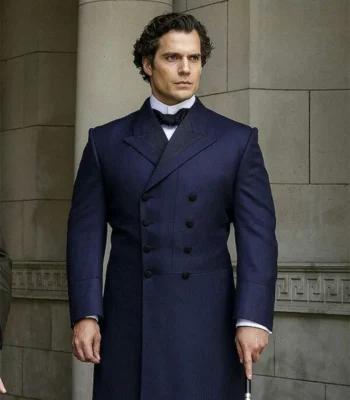 Henry Cavill Enola Holmes Sherlock Holmes Blue Coat