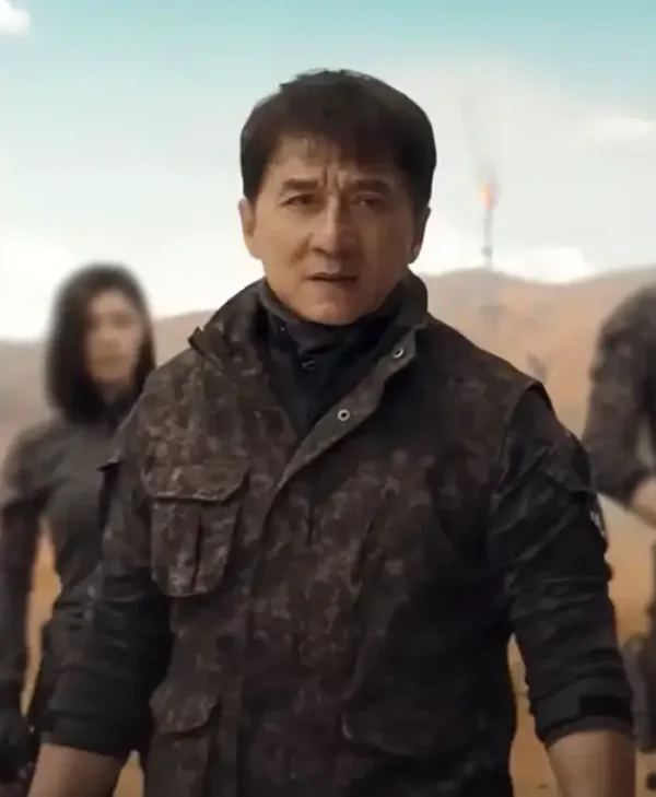 Hidden Strike Jackie Chan Brown Vest