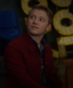 High School Musical Joe Serafini Maroon Trucker Jacket