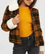 High School Musical Nini Sherpa Plaid Jacket