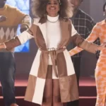 High School Musical S04 Kourtney Leather Coat