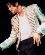 History Tour Michael Jackson Sequin White Jacket