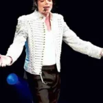 History Tour Michael Jackson Sequin White Jacket