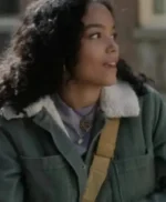 Hocus Pocus 2 Becca Fur Collar Jacket
