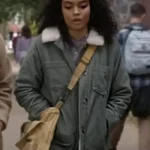 Hocus Pocus 2 Becca Fur Collar Jacket
