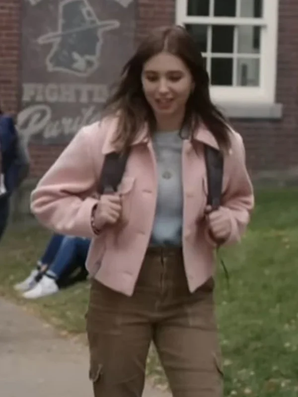 Hocus Pocus 2 Cassie Light Pink Jacket