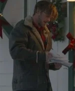 Holiday Twist 2023 Lars Slind Brown Shearling Jacket