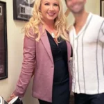 Holiday Twist 2023 Stephanie Garvin Pink Blazer