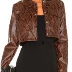 How I Met Your Father Valentina’s Snake Brown Jacket