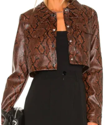 How I Met Your Father Valentina’s Snake Brown Jacket