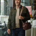 How to Fall in Love by Christmas 2023 Dan Payne Green Cotton Jacket