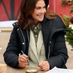 How to Fall in Love by Christmas Teri Hatcher Black Puffer Jacket