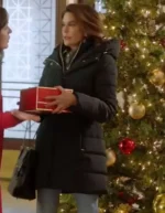 How to Fall in Love by Christmas Teri Hatcher Black Puffer Jacket