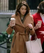 How to Fall in Love by Christmas Teri Hatcher Brown Trench Coat