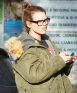I Hate Suzie Billie Piper Green Hooded Parka Jacket