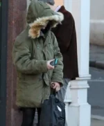I Hate Suzie Billie Piper Green Hooded Parka Jacket