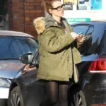 I Hate Suzie Billie Piper Green Hooded Parka Jacket