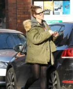 I Hate Suzie Billie Piper Green Hooded Parka Jacket