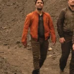 Ignacio Serricchio Orange Cotton Jacket Lost In Space