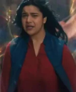 Iman Vellani Ms. Marvel Kamala Khan Blue Vest