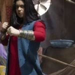 Iman Vellani Ms. Marvel Kamala Khan Blue Vest