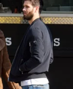 In The Dark Max Parish Black Bomber Jacket
