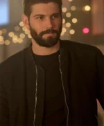 In The Dark Max Parish Black Bomber Jacket