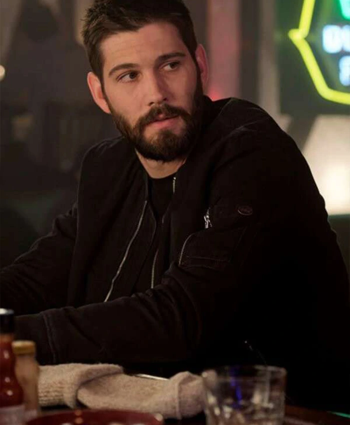 In The Dark Max Parish Black Bomber Jacket In The Dark Max Parish Black Bomber Jacket