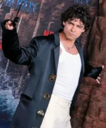 One Piece S02 Premiere Inaki Godoy Black Satin Coat