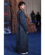 One Piece S02 Premiere Inaki Godoy Black Satin Coat